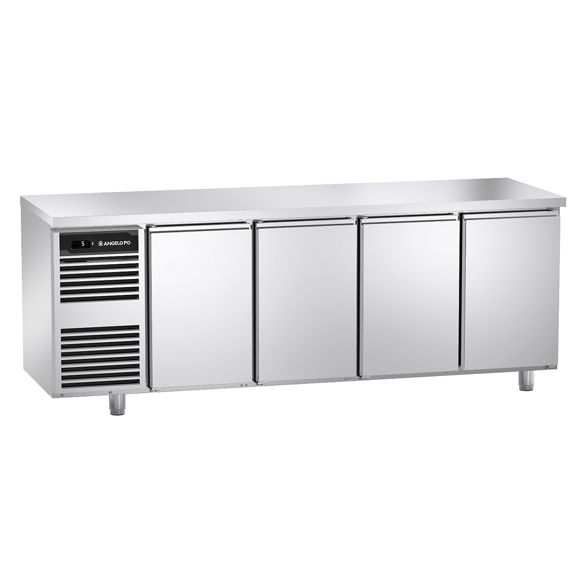 BASE REFRIGERATA -2°C ÷ +10°C PROFONDITA' 60 CM CON PIANO