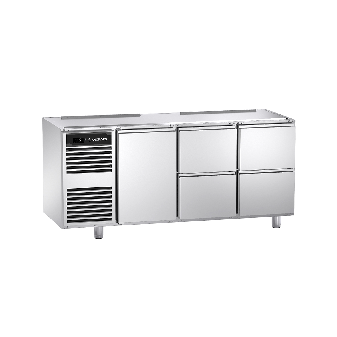 BASE REFRIGERATA -2°C ÷ +10°C PROFONDITA' 60 CM SENZA PIANO