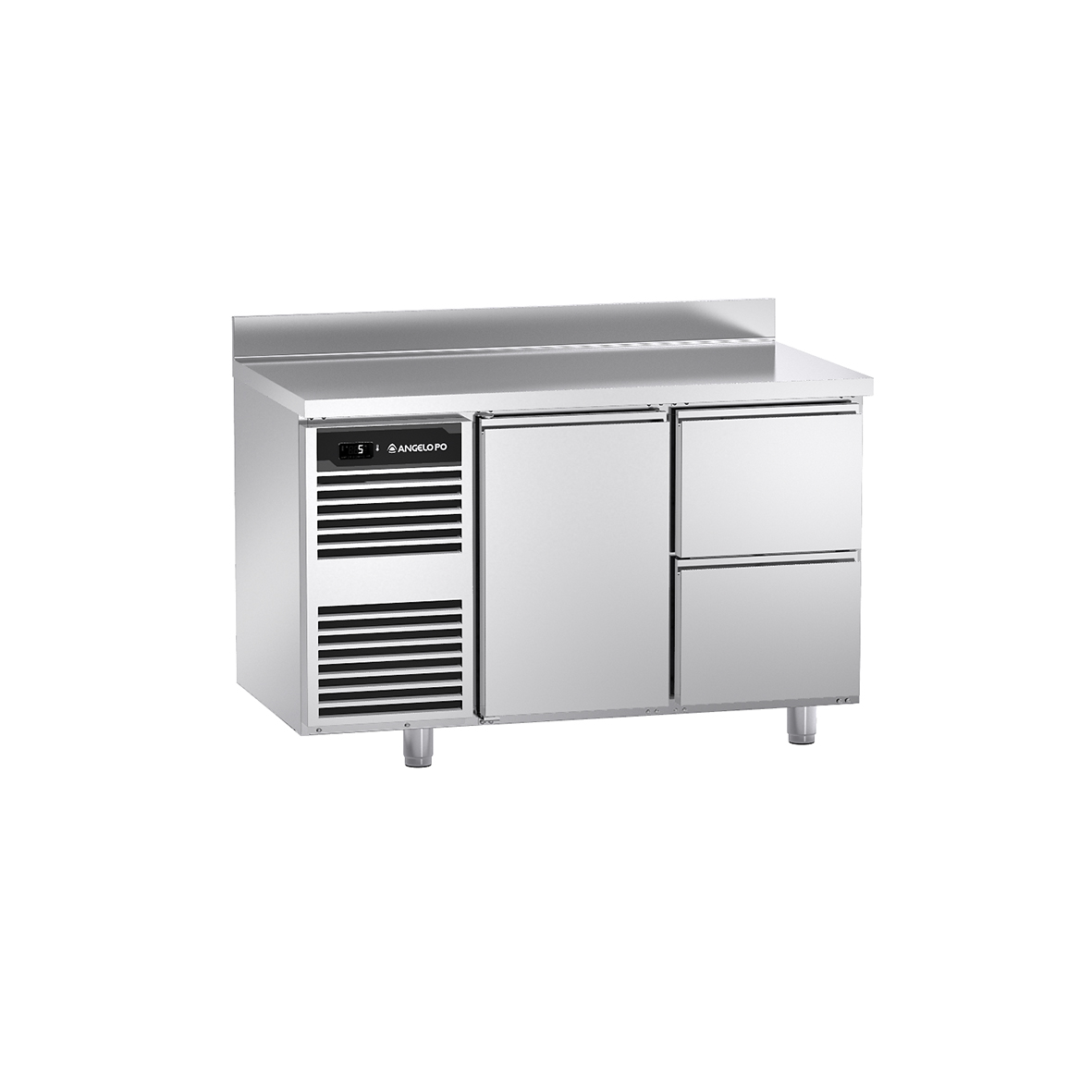 BASE REFRIGERATA -2°C ÷ +10°C PROFONDITA' 60 CM PIANO CON ALZATINA