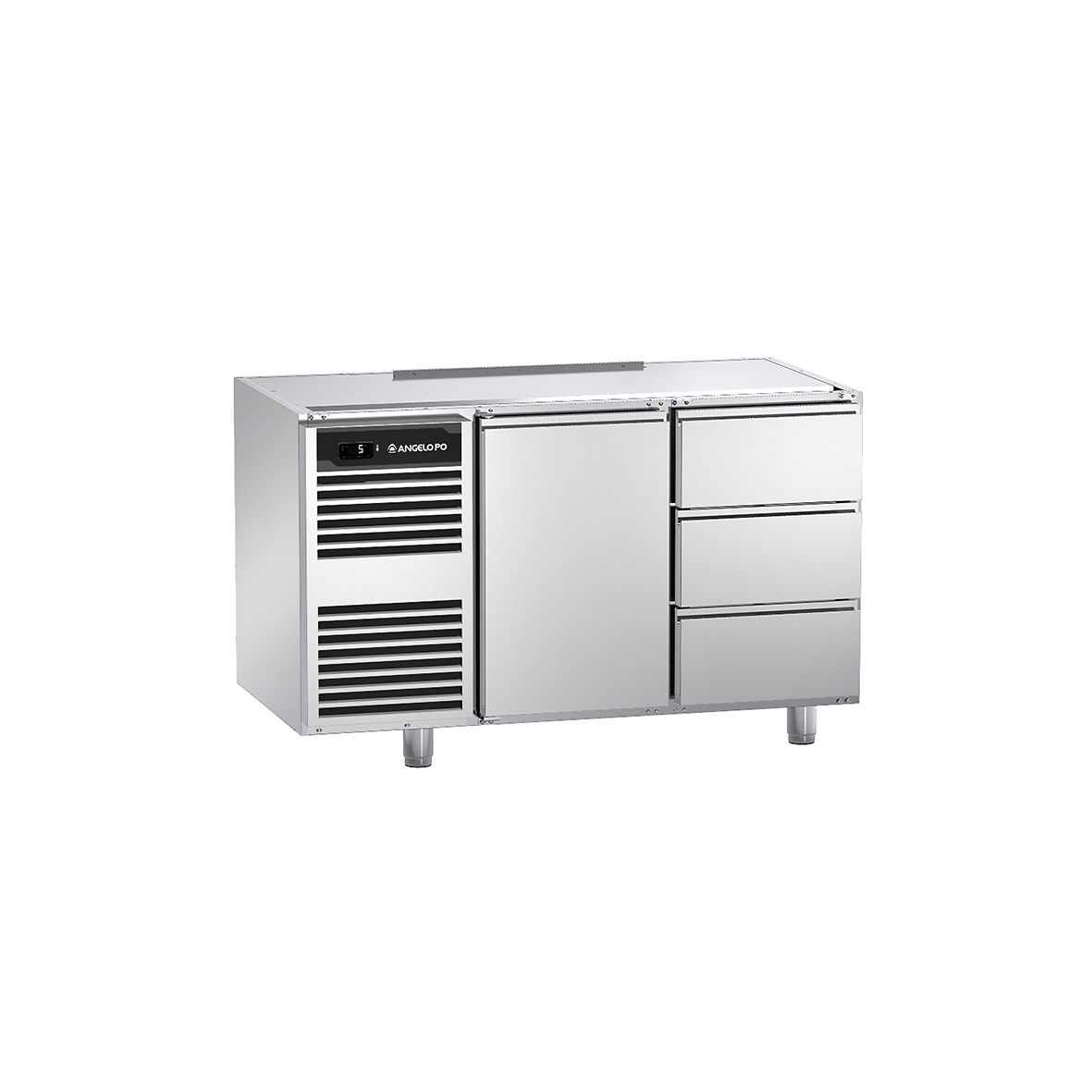 BASE REFRIGERATA -2°C ÷ +10°C PROFONDITA' 60 CM SENZA PIANO