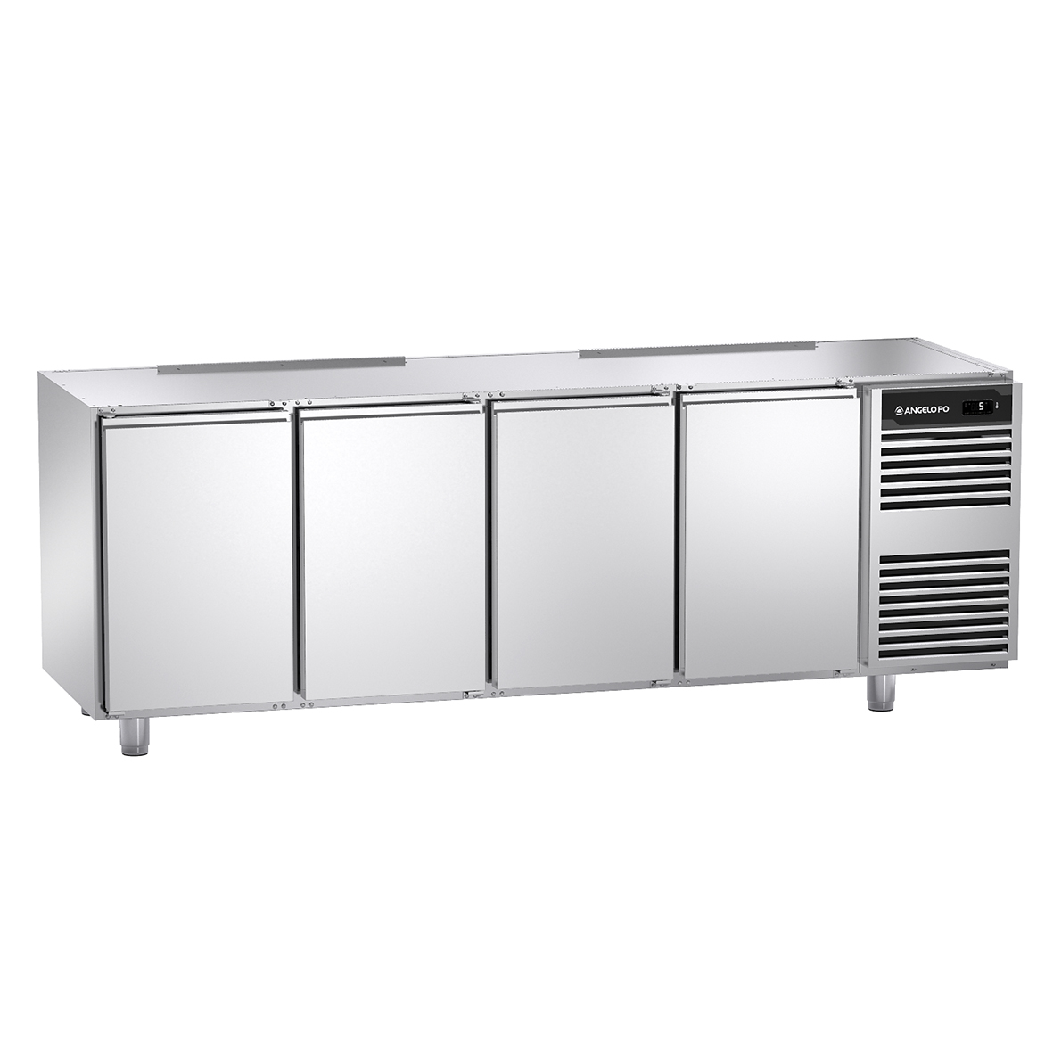 BASE REFRIGERATA -2°C ÷ +10°C PROFONDITA' 70 CM GN 1/1 SENZA PIANO