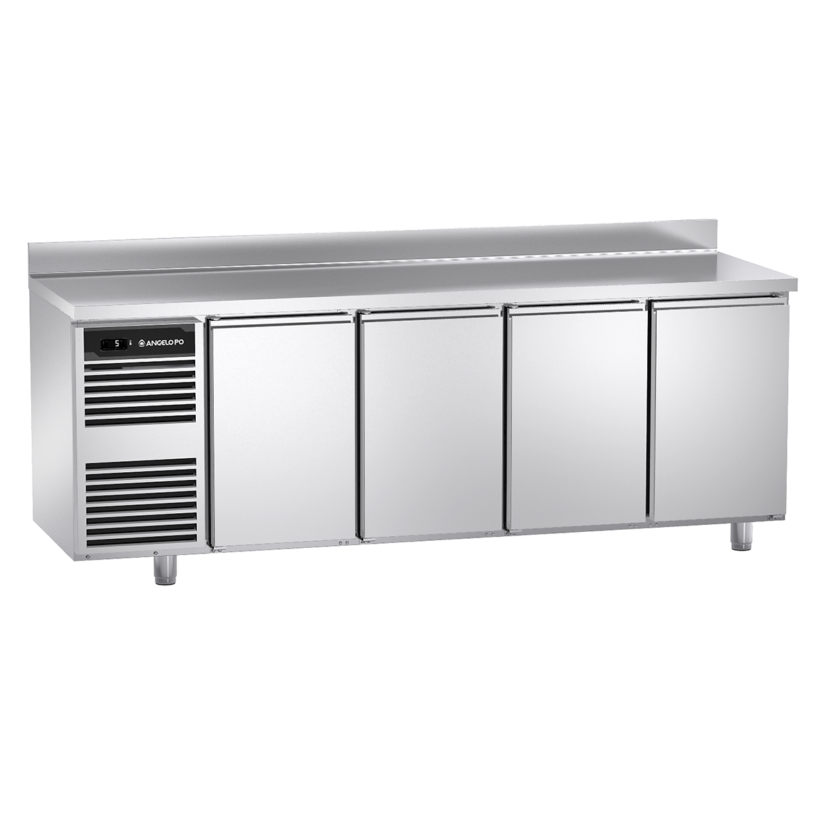 BASE REFRIGERATA -2°C ÷ +10°C PROFONDITA' 70 CM GN 1/1 PIANO CON ALZATINA