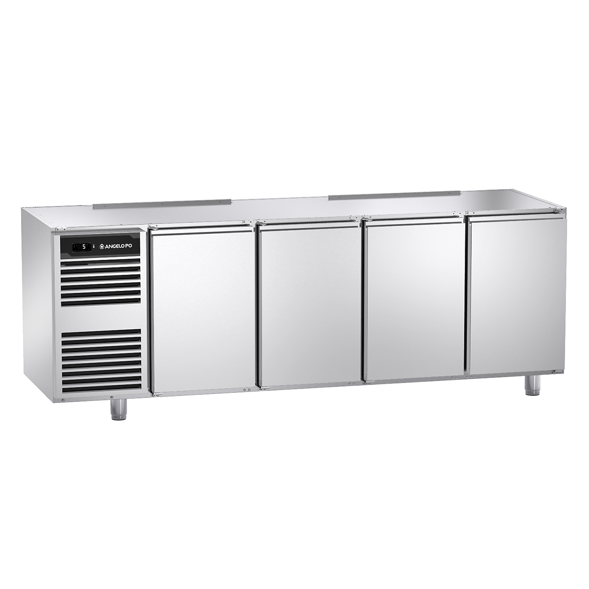 BASE REFRIGERATA -2°C ÷ +10°C PROFONDITA' 70 CM GN 1/1 SENZA PIANO