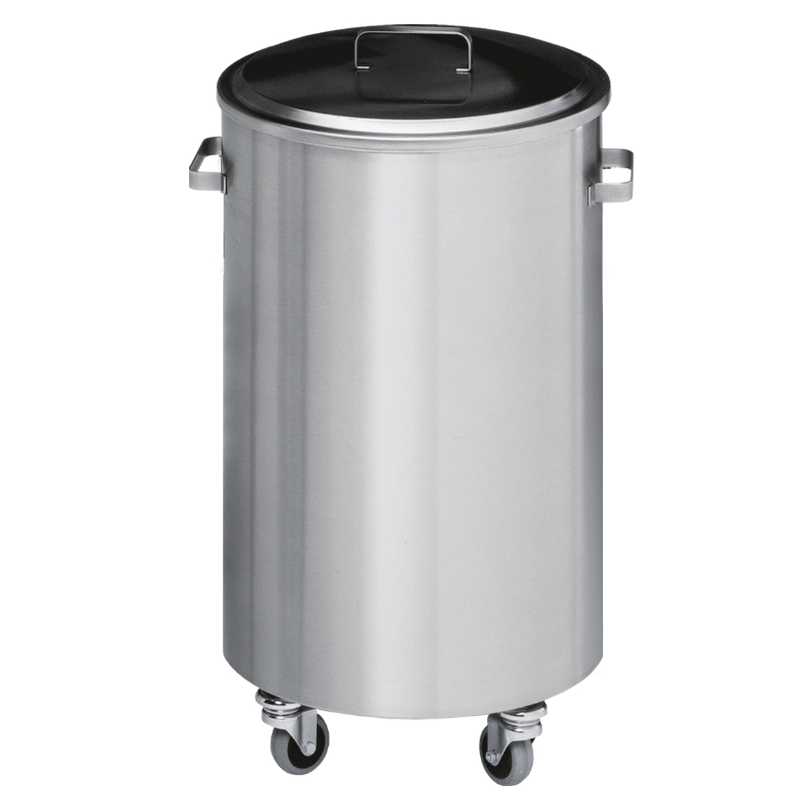 MOBILE REFUSE BIN WITH LID 75 LITERS