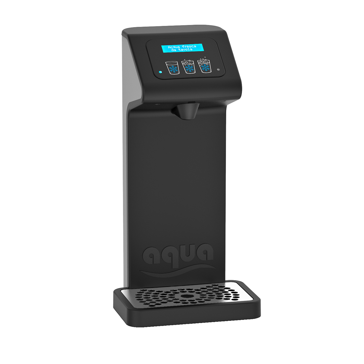 EROGATORE ACQUA DA BANCO PEARL TOWER - NERO