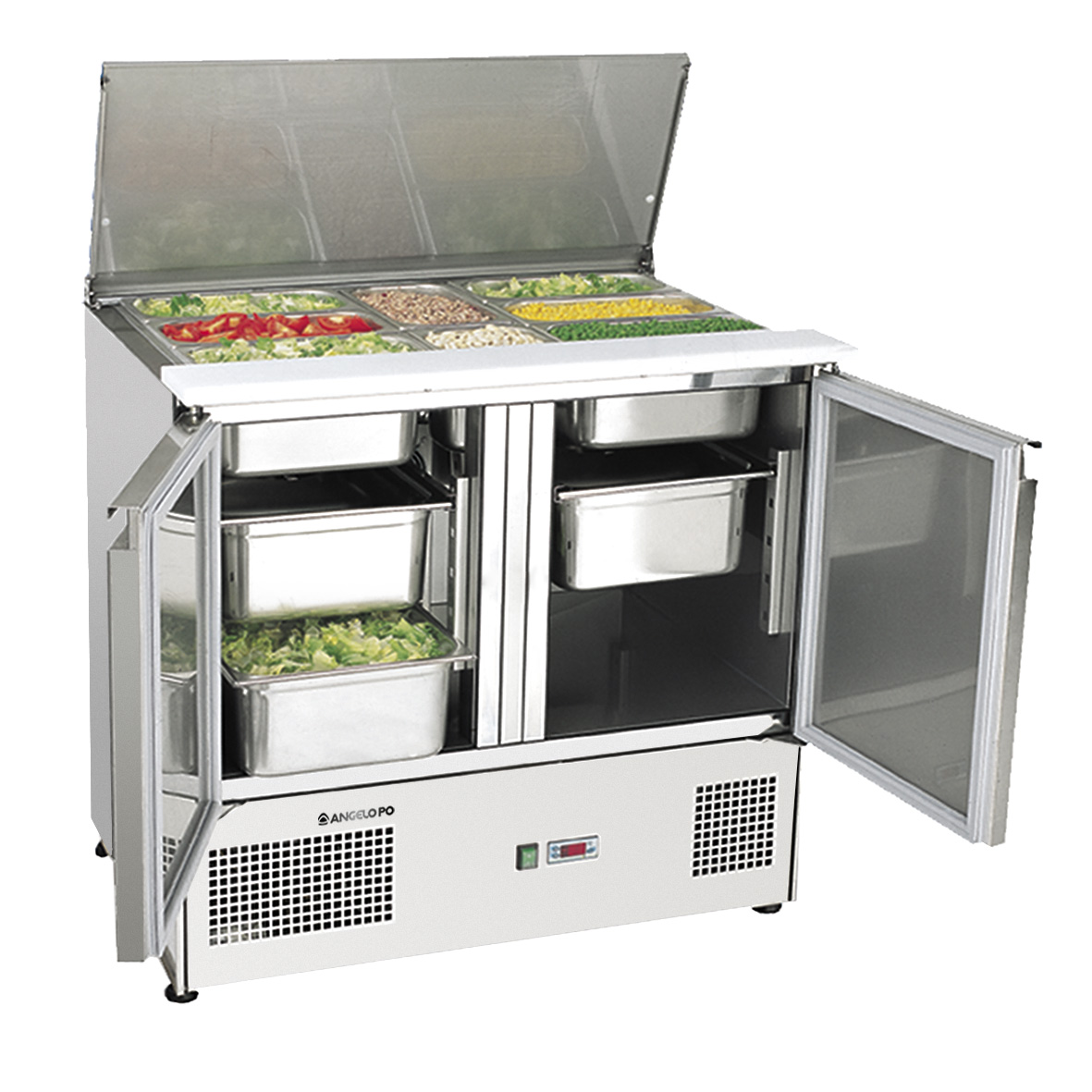 REFRIGERATED SALAD COUNTER 0/+8°C