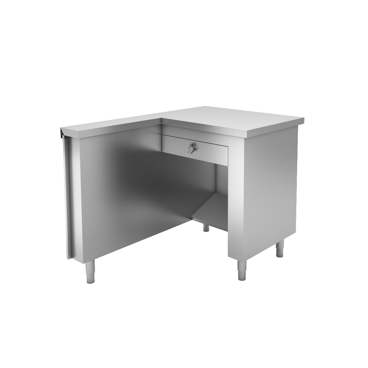 LEFT TILL UNIT WITH DRAWER AND ELECTRICAL OUTLET