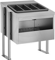 SERVING UNIT FOR BREAD AND CUTLERY, COUNTERTOP