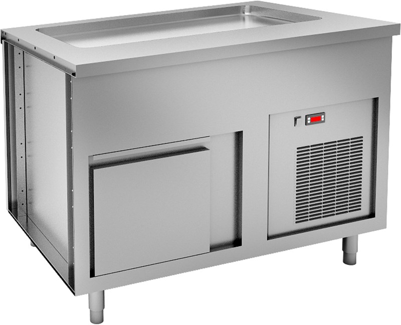 REFRIGERATED TOP ON REFRIGERATED CUPBOARD - 3 GN