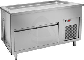 REFRIGERATED TOP ON REFRIGERATED CUPBOARD - 4 GN
