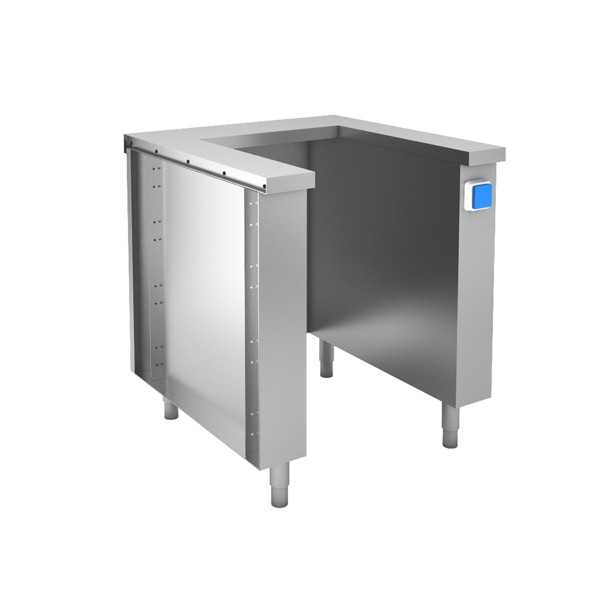 ELEMENT FOR THE INSERT OF 1 TROLLEY WITH POWER SUPPLY SOCKET