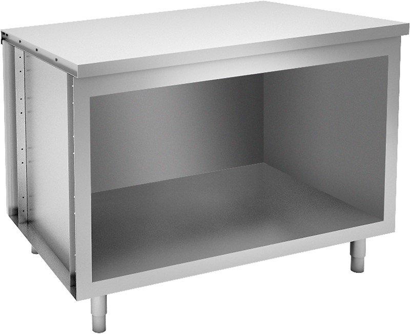 Neutral Work Top Neutral worktop on open cupboard - 3 gn professional - sg3ne