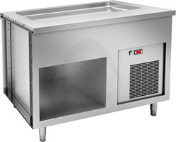 REFRIGERATED TOP ON OPEN CUPBOARD - 3 GN