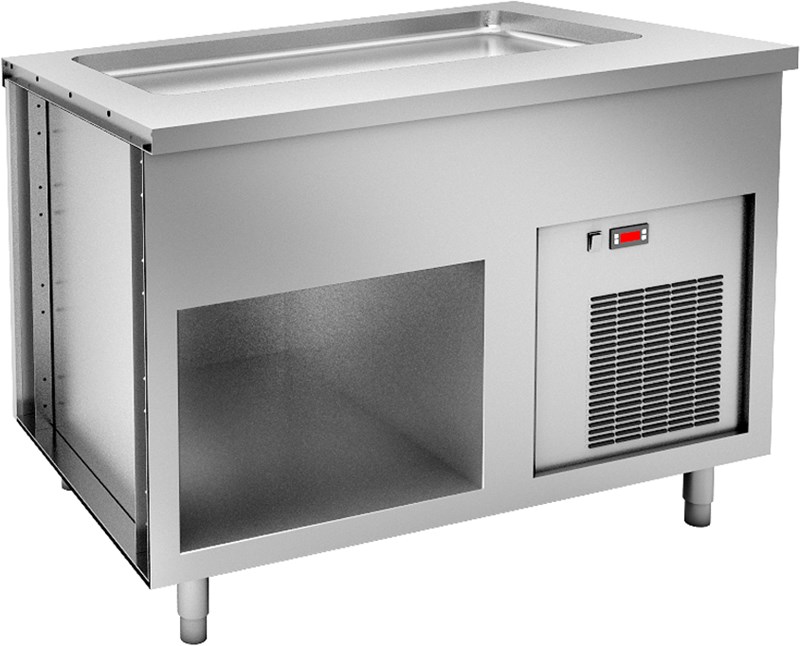 REFRIGERATED TOP ON OPEN CUPBOARD - 3 GN