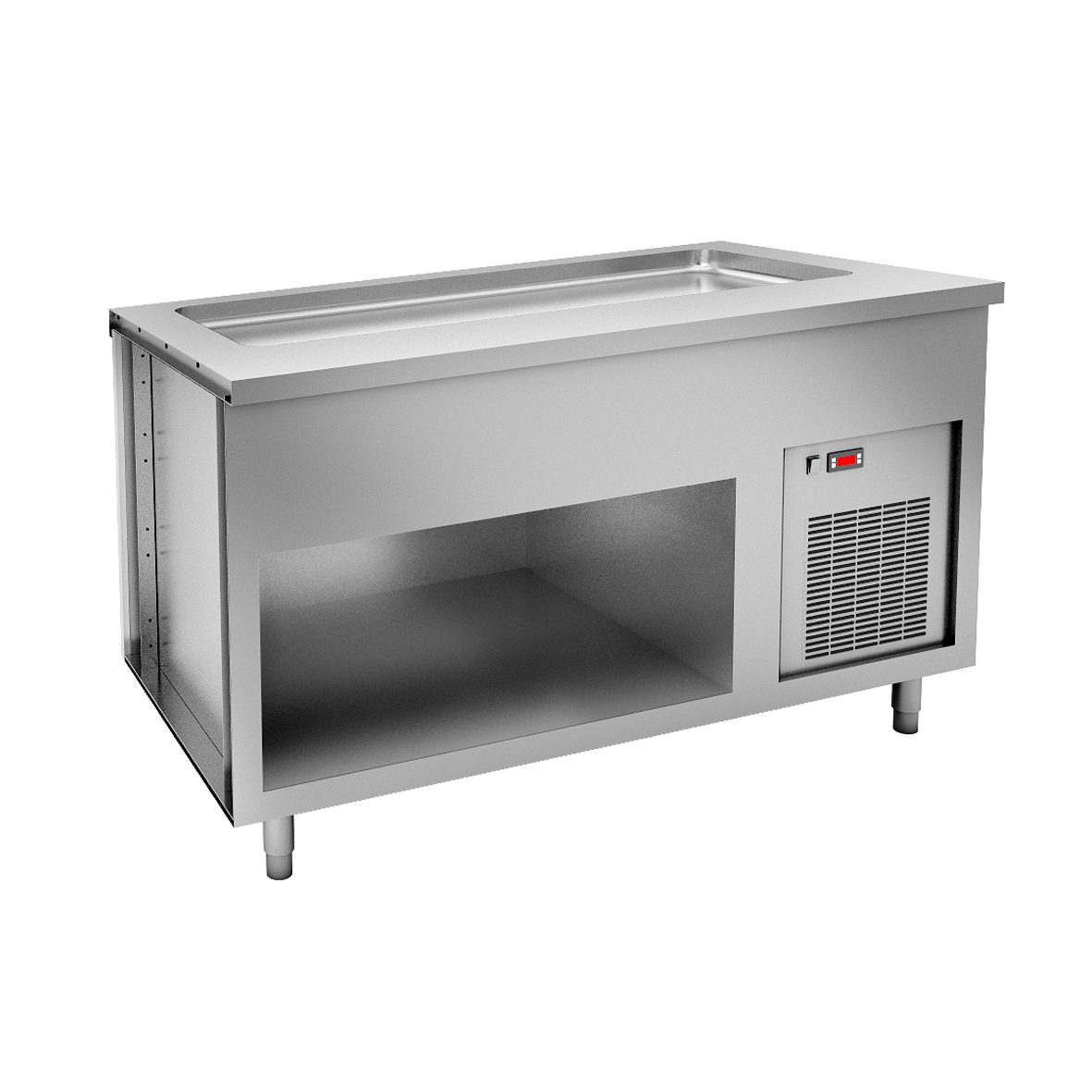 REFRIGERATED TOP ON OPEN CUPBOARD - 4 GN
