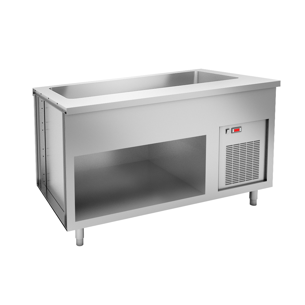 REFRIGERATED WELL ON OPEN CUPBOARD - 4 GN