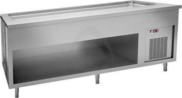 REFRIGERATED TOP ON OPEN CUPBOARD - 6 GN