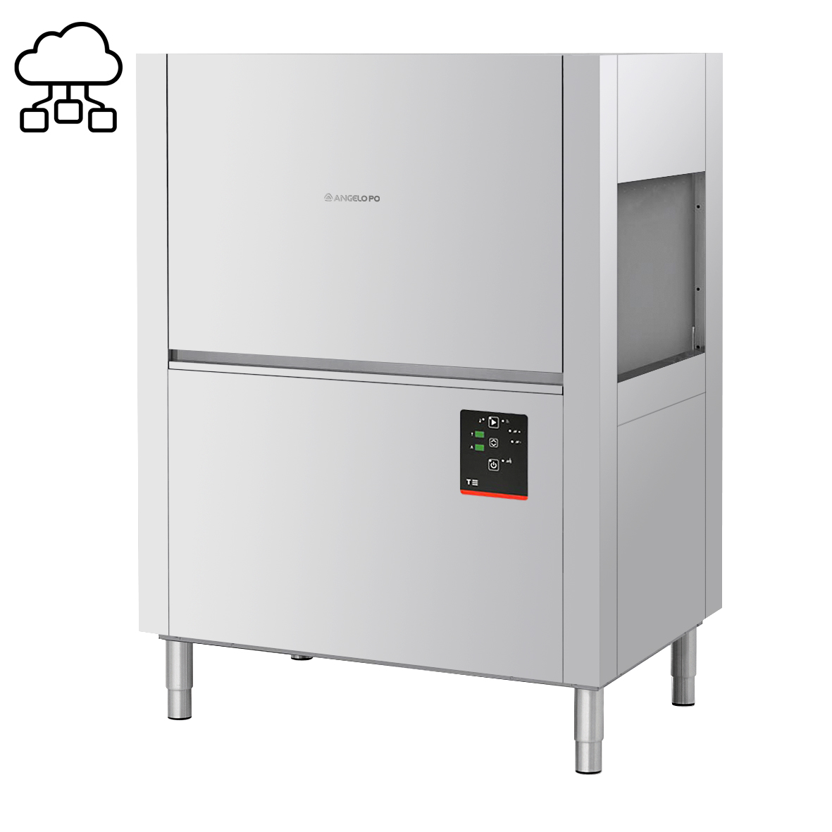 LAVE-VAISSELLE AVANCEMENT AUTOMATIQUE 120 PANIERS/HEURE - SORTIE PANIER GAUCHE